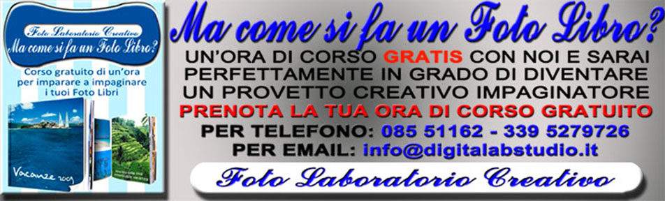 VUOI IMPARARE COME IMPAGINARE UN FOTOLIBRO? SIAMO GRATUITAMENTE A TUA DISPOSIZIONE